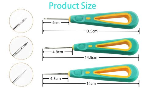 3pcs Punch Needle Wick for Candle Making, Awl Hook Needle, Candle Wick ...