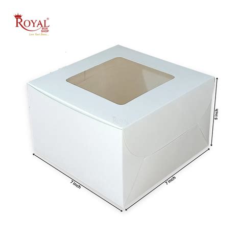 Half Kg Cake Boxes Wholesale – Premium Small Cake Packaging – Royal Box ...