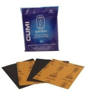CUMI water proof ( sand ) paper 220 grit ( pack of 50 pcs ) Silicon ...
