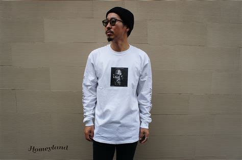 «KB-MJ PAY TRIBUTE LONG SLEEVE TEE» WHITE【HL17103】 | homeyland