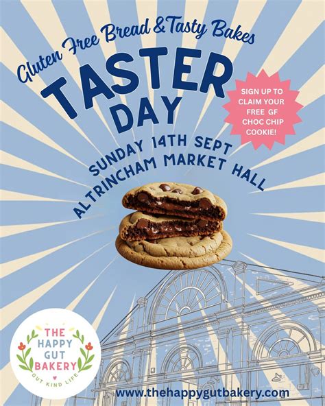 The Happy Gut Bakery Taster Day , Altrincham Market, 14 September 2025 ...