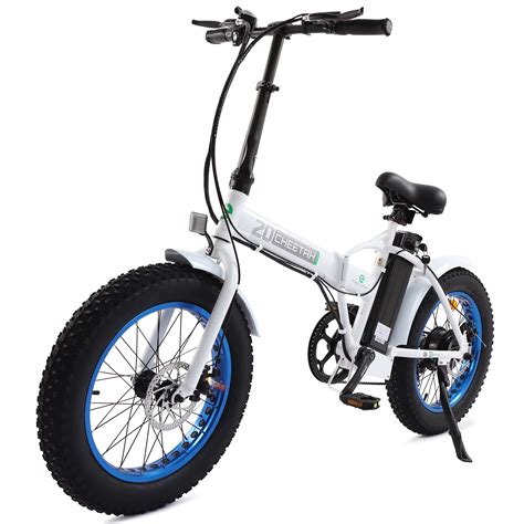 Ecotric Electric 20 x 4.0 Fat Tire Folding Bicycle | Ubuy India