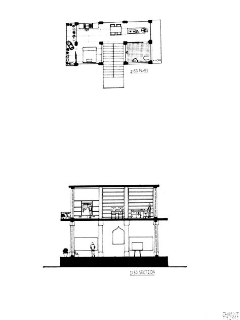 Planning interior space in champaner | CEPT - Portfolio