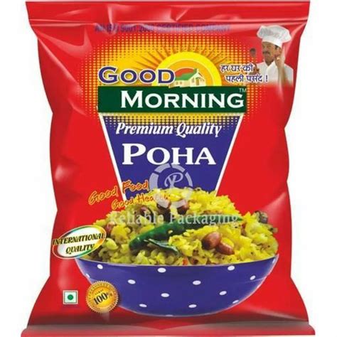 Poha Packaging Pouch - 200 gm Laminated Poha Packaging Pouch ...