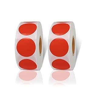 STARLIBOO Circle Sticker 2.5cm Round Color Coding Circle Dot Labels ...