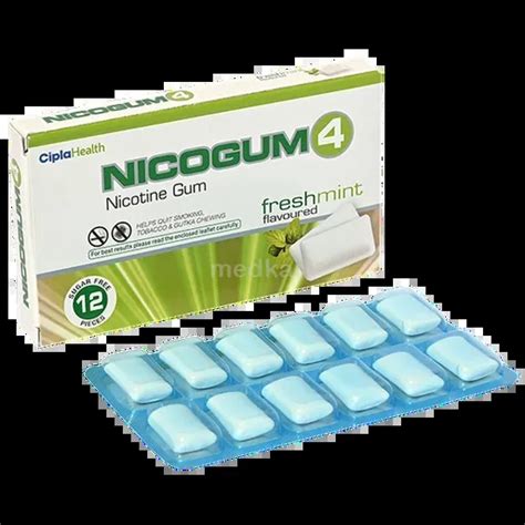 NICOGUM 4 SUGARFREE TABLET 12'S Price, Uses, Side Effects & Substitutes ...