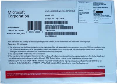 MICROSOFT Windows 11 Pro Retail License (1 User, Lifetime Validity) 32/ ...