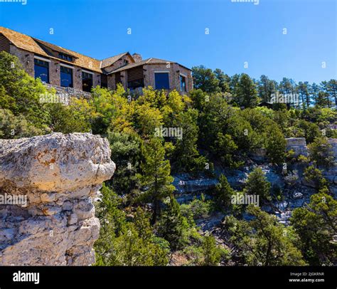 Die Grand Canyon Lodge am Nordrand des Grand Canyon, Grand Canyon ...