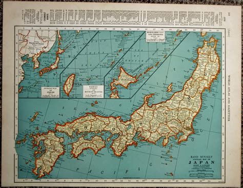 Vintage Atlas Map