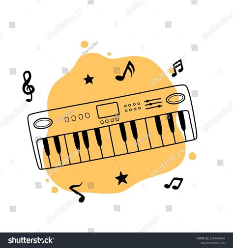 Image result for Music Keyboard Drawing