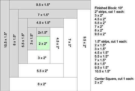 AccuQuilt Log Cabin Tutorial 的图像结果