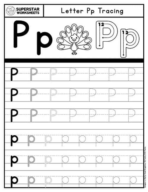 Image result for Letrang P Worksheet