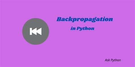 Image result for Python Backpropagation Tutorial