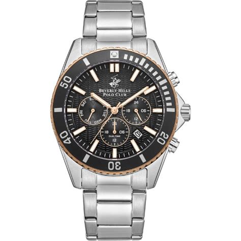 Buy Beverly Hills Polo Club Men Multi Function Grey Dial Watch (M) Online