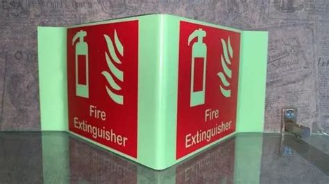 Glow Sign Board - Fire Safety Glow Sign Manufacturer from Chennai
