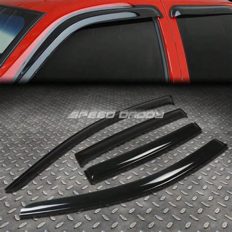FOR 10-15 ENCLAVE LACROSSE SMOKE TINT WINDOW VISOR SHADE/SUN WIND/RAIN ...