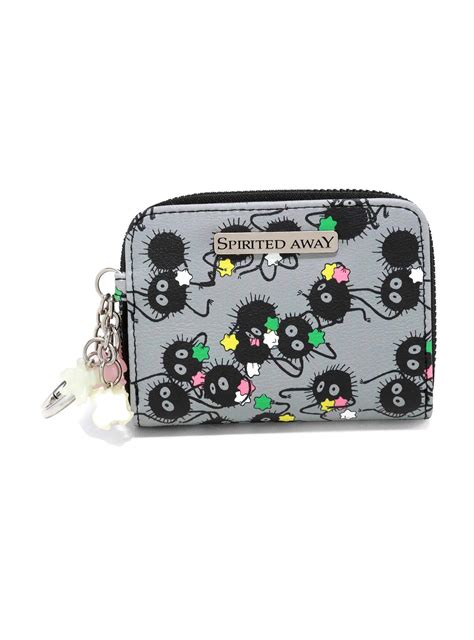 Buy ZBDLXMD Studio Ghibli Spirited Away Soot Sprites Mini Flap Wallet ...