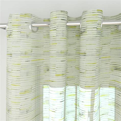 Buy Lavish Sediment Green Printed Sheer Door Curtain - 110 x 270 cm ...