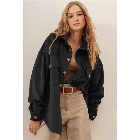 Buy Alfie Oversized Corduroy Shirt Online In India On Miss Mosa