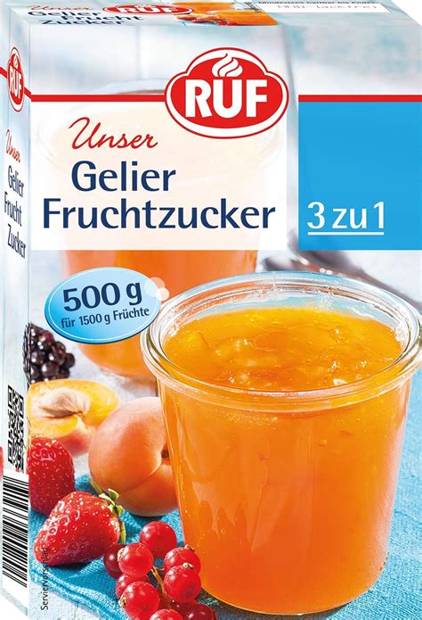 Buy Gelier Fruit Sugar 3:1 Vegan & Gluten-Free Gelling Agent (500g ...