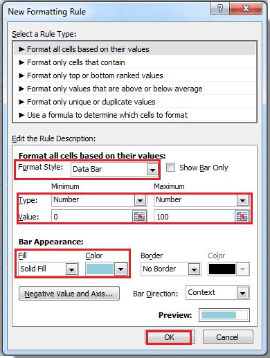 Image result for Excel Data Bar Conditional Formatting