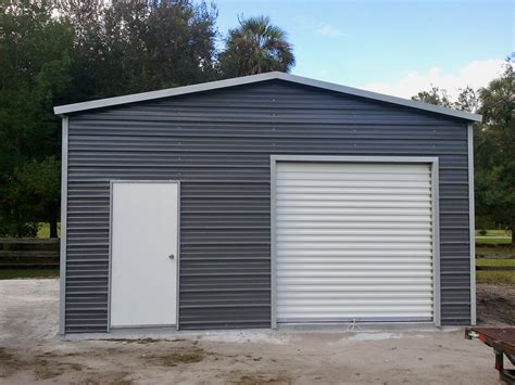 20x30 Garage - Central Florida Steel Buildings and Supply