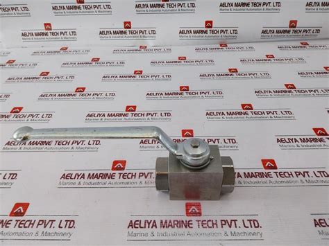 Gemels GE2 N3/4 High Pressure Ball Valve DN20 5800 PSI – Aeliya Marine Tech