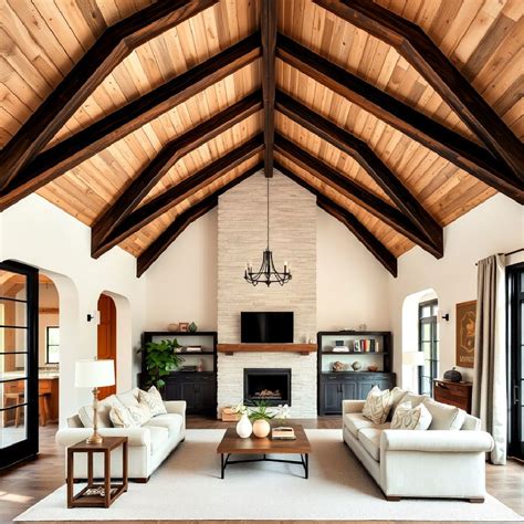 25 Living Room Vaulted Ceiling Ideas To Maximize Height