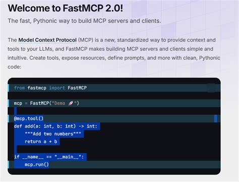 Image result for Fast API and Fast MCP