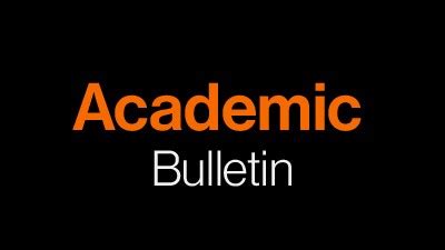 design picture of academic bulleting