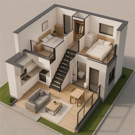 Pin by joss jim on construccion in 2025 | Small house blueprints, Small ...