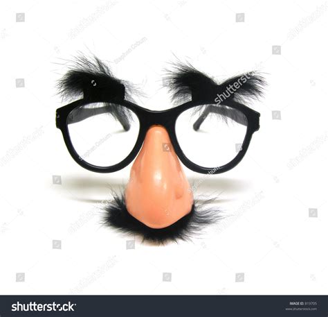 Groucho Marx Glasses Drawing