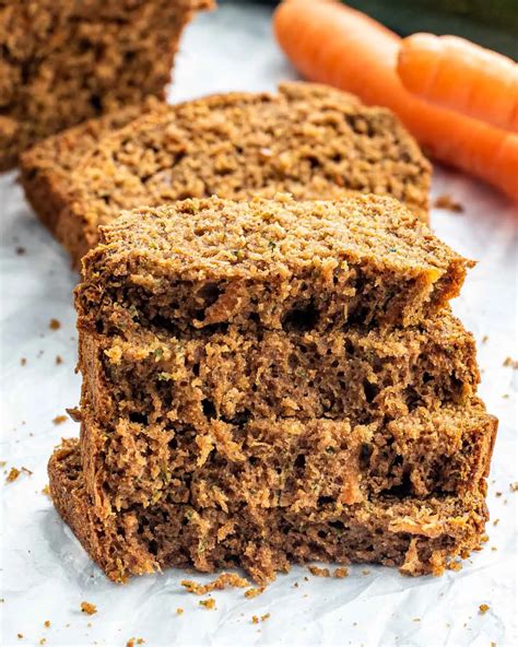 Carrot Zucchini Bread - Craving Home Cooked