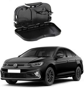 AutooNation Car Interior Storage Foldable Meal Drink Cup Tray Backseat ...