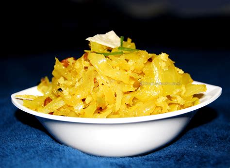 Cabbage poriyal | Muttaikose poriyal