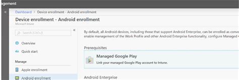 Image result for Configure Android Work Profile Intune
