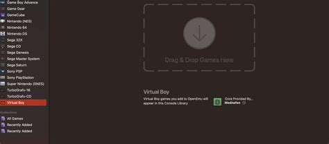 Why can't I get the virtual boy roms to play in OpenEmu? : r/OpenEmu