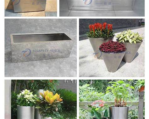玻璃钢长方形花槽花箱 灰色玻璃钢方形花器 厂家定做生产户外花 - - 花箱供应 - 园林资材网
