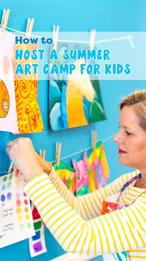 How to host a summer art camp for kids summer activities for kids – Artofit