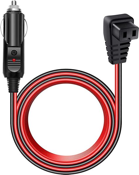Amazon.com: 10Ft /3M DC 5521/5525 to 12V Car Fridge Plug Cable,MJPOWER ...