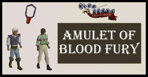 OSRS Amulet of Blood Fury Uses - Is it worth it?