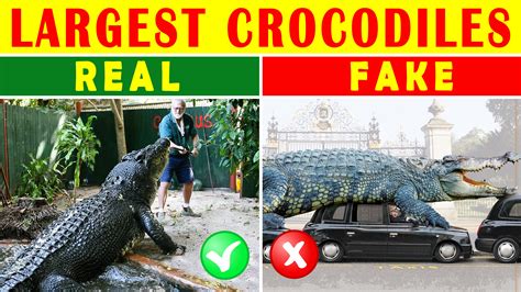 Largest Recorded Crocodile Ever