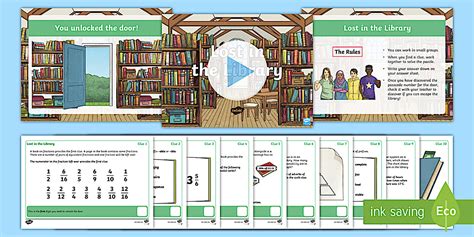Escape the Library escape room Game