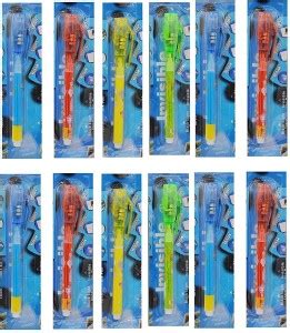 affordy collection UV Light Invisible Colorless Ink Pen Glow in the ...