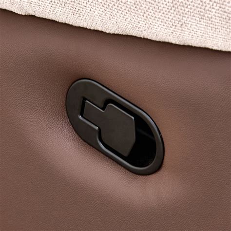 Buy Albert Fabric 2-Seater Rocking Recliner - Brown from Home Centre at ...