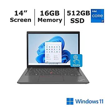 Lenovo ThinkPad P14s Gen3: i7, 16GB RAM, 512GB SSD | BJ's Wholesale Club