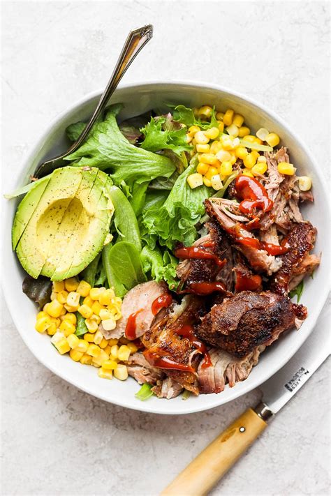 Pulled Pork Salad - The Wooden Skillet