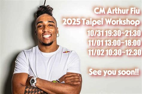 CM Arthur Fiu 2025 Taipei Workshop, Y17 台北巿青少年育樂中心, Taipei, 31 October ...