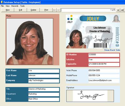 ID Flow Photo ID Software - Photo id software for photo id card design ...