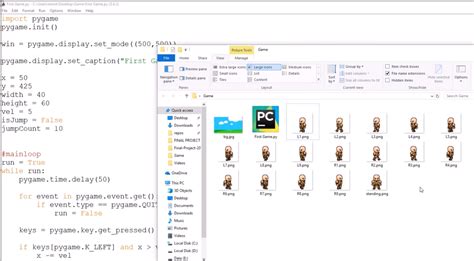 Tech with Tim Pygame Tutorial 的图像结果